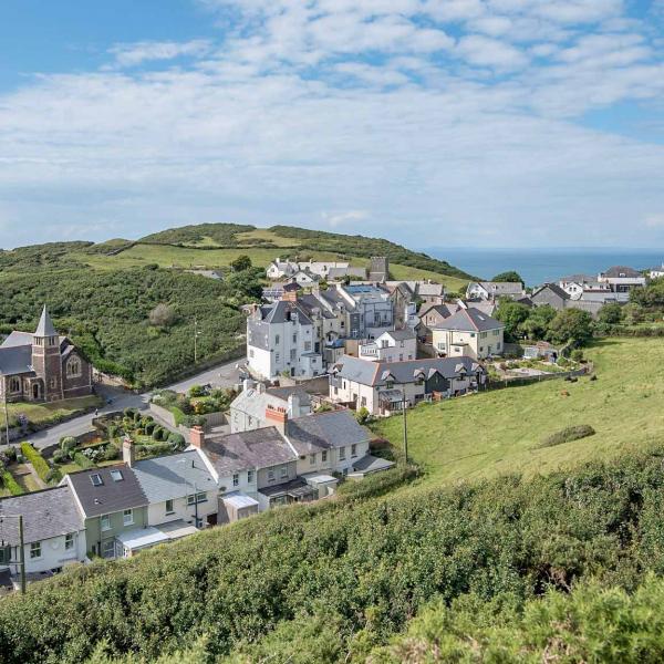 Mortehoe village