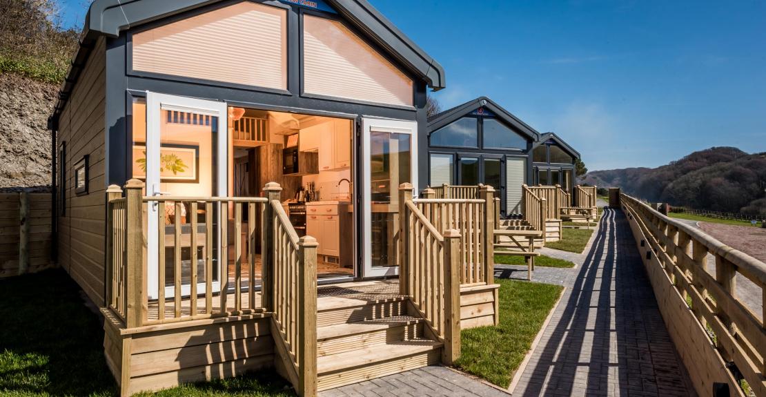 Luxury Cabin at Woolacombe Sands Holiday Park