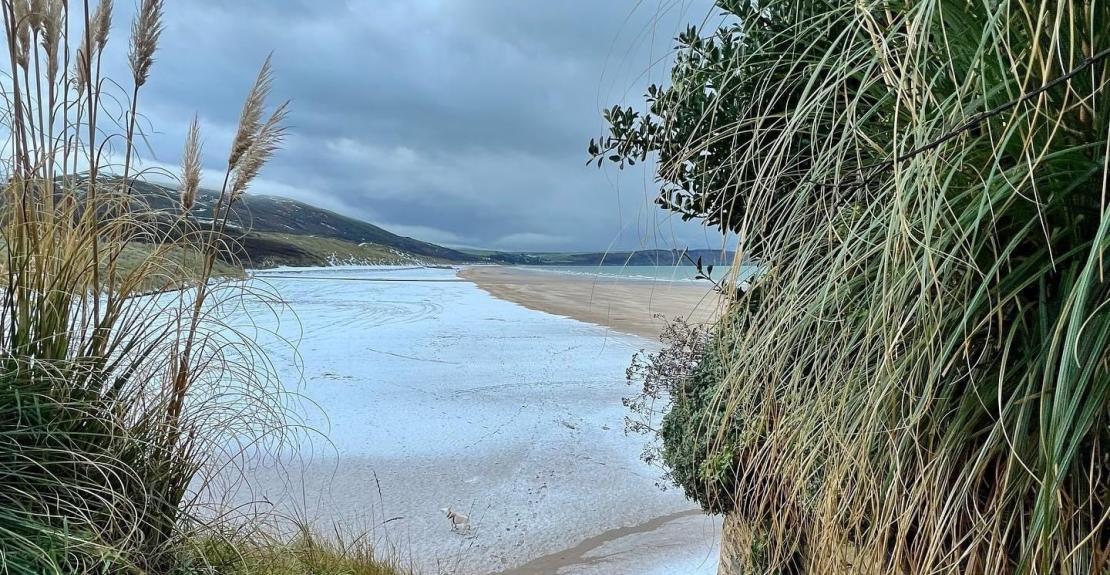 Snowy Woolacombe by Mark Clinton Johnson MCJ Photo Art 2022