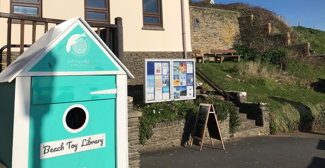 Woolacombe Tourist Information Centre Beach Toy Library