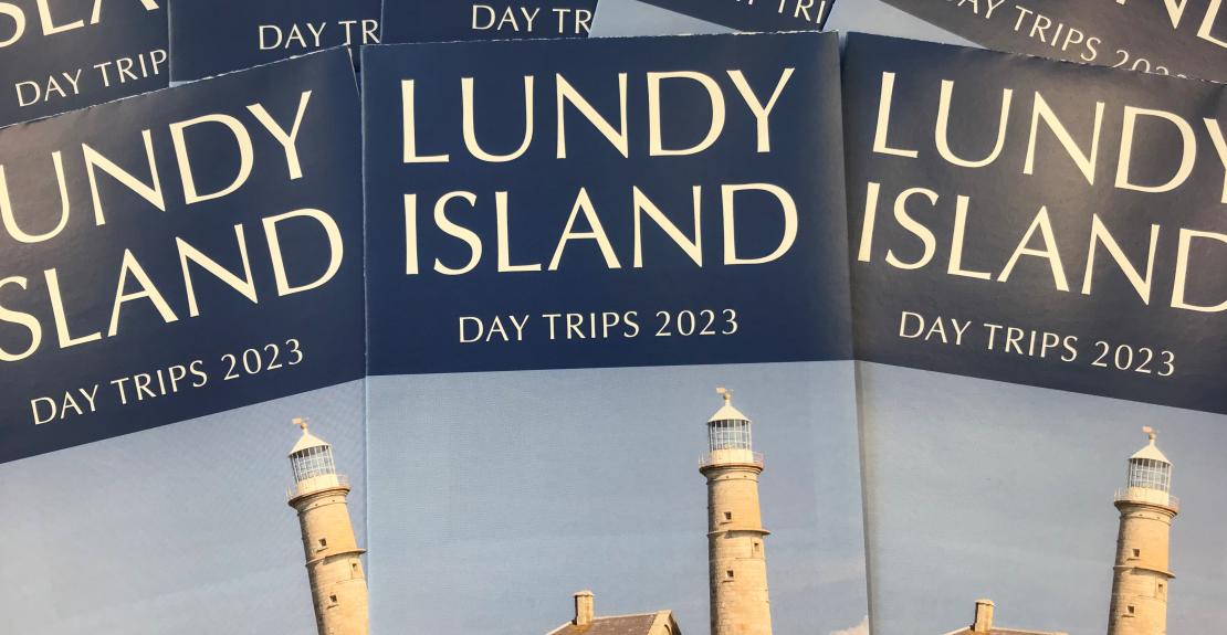 Lundy Island Day Trips Timetable available from Woolacombe Tourist Information Centre