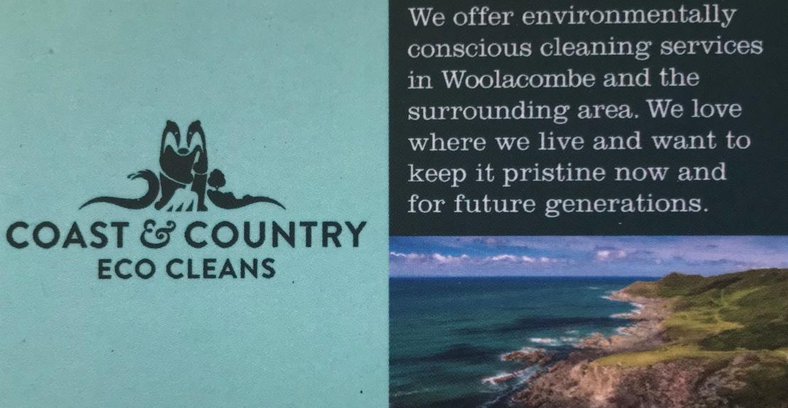 Coast and Country Eco Cleans North Devon Woolacombe Ilfracombe