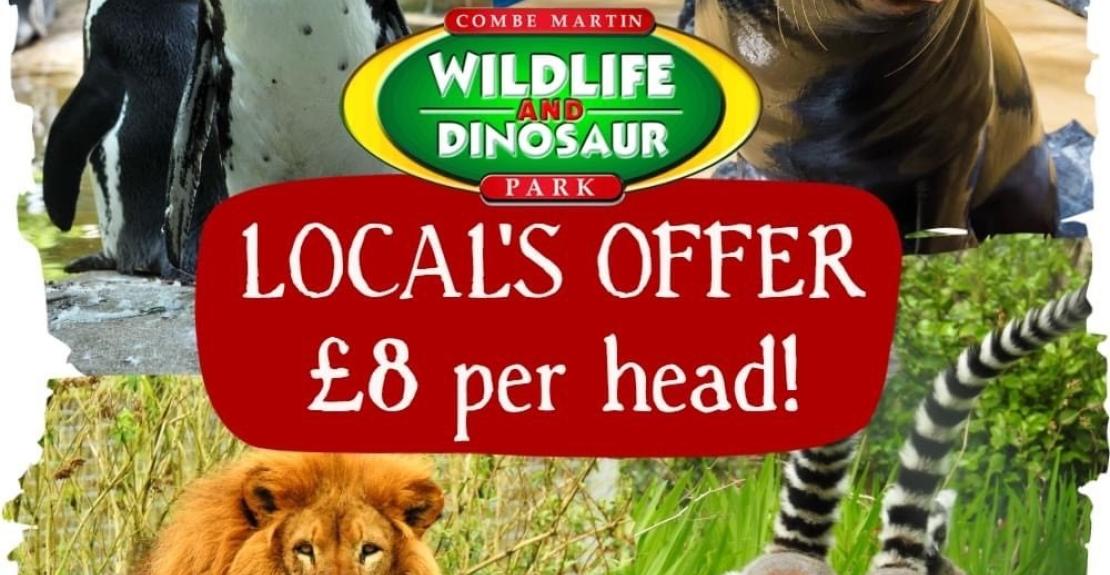 Combe Martin Wildlife & Dinosaur Park Locals Weekend 2023