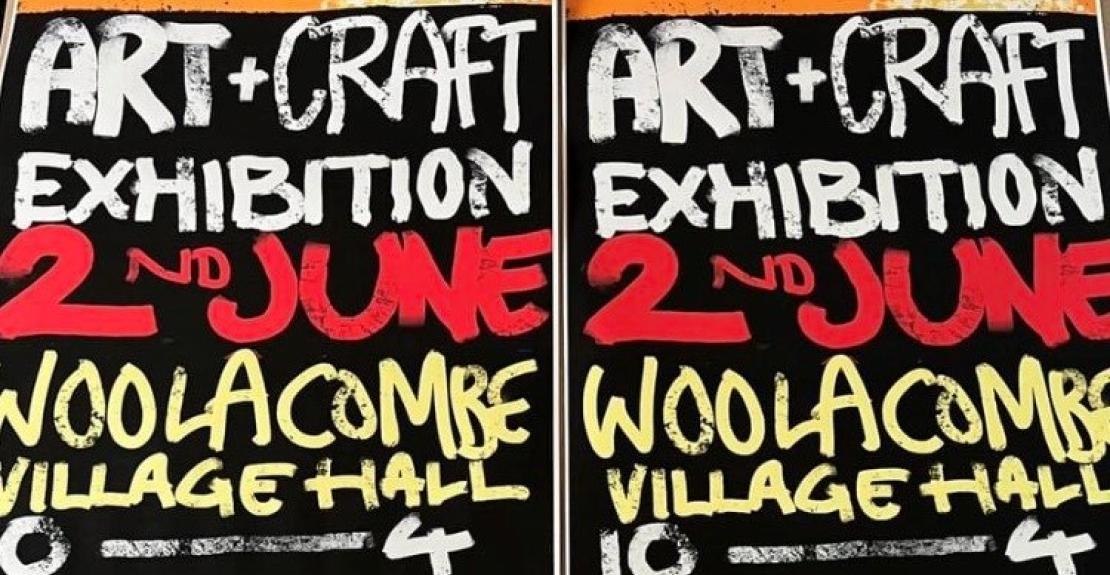 Art & Craft Exhibition Woolacombe Village Hall 2nd June 2023