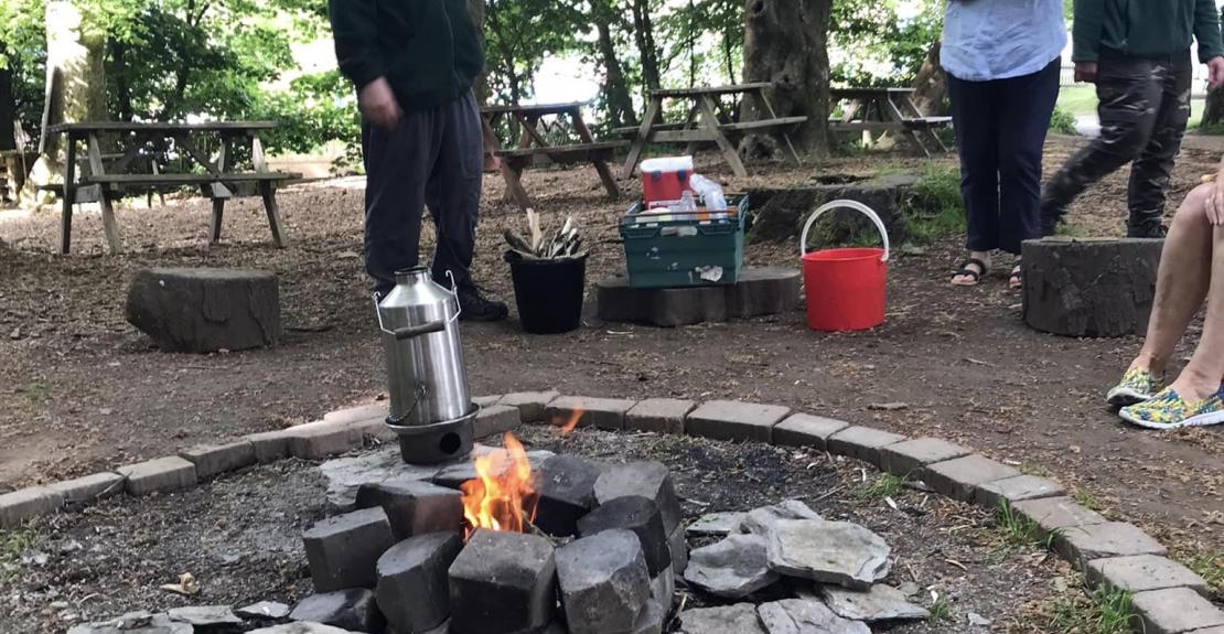 Bush Craft Activities at Twitchen House Holiday Park 