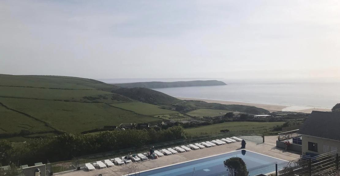 Woolacombe Bay Holiday Village View 