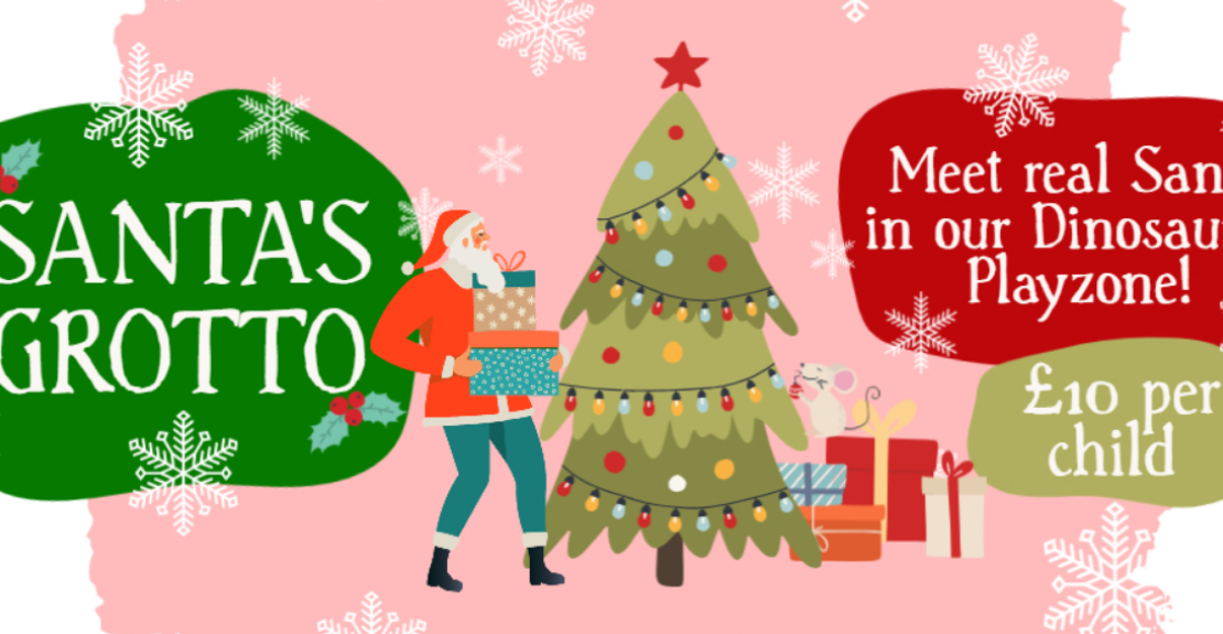 Combe Martin Wildlife & Dinosaur Park Santa's Grotto 