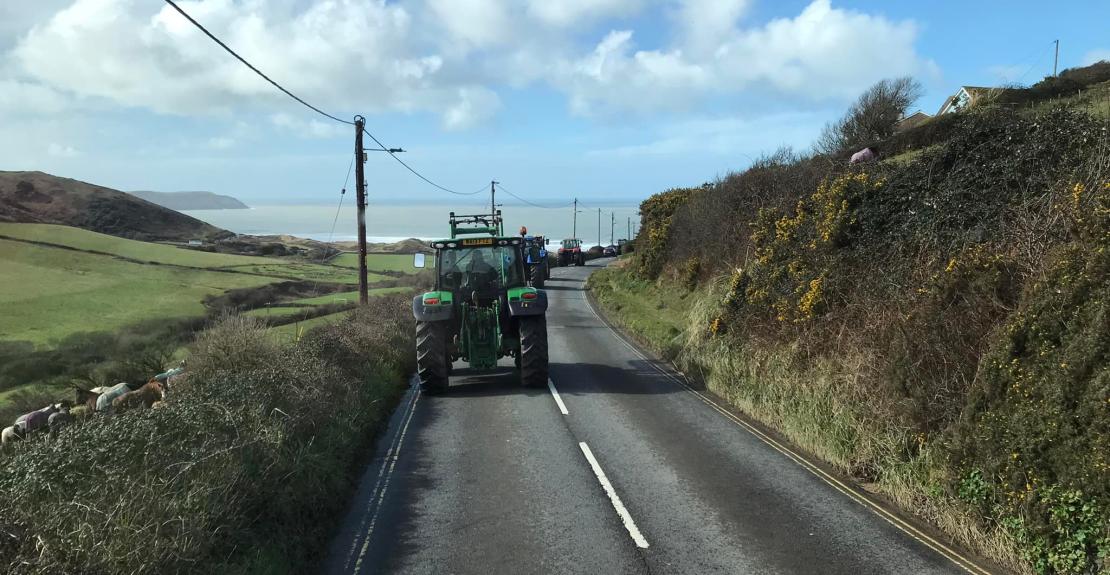 Braunton YFC Tractor Run 