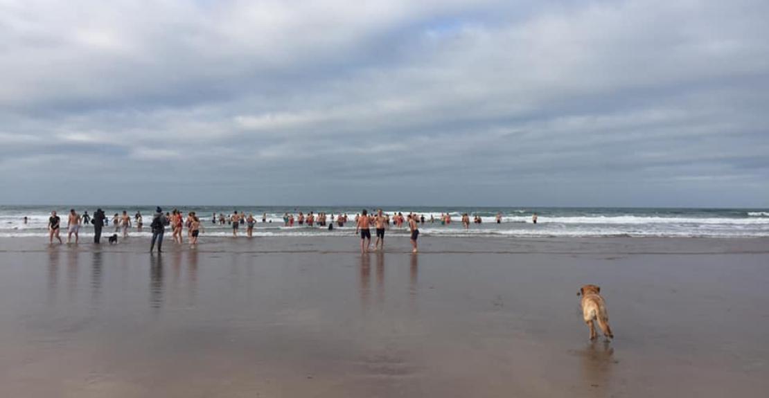 New Year's Day Swim Woolacombe 