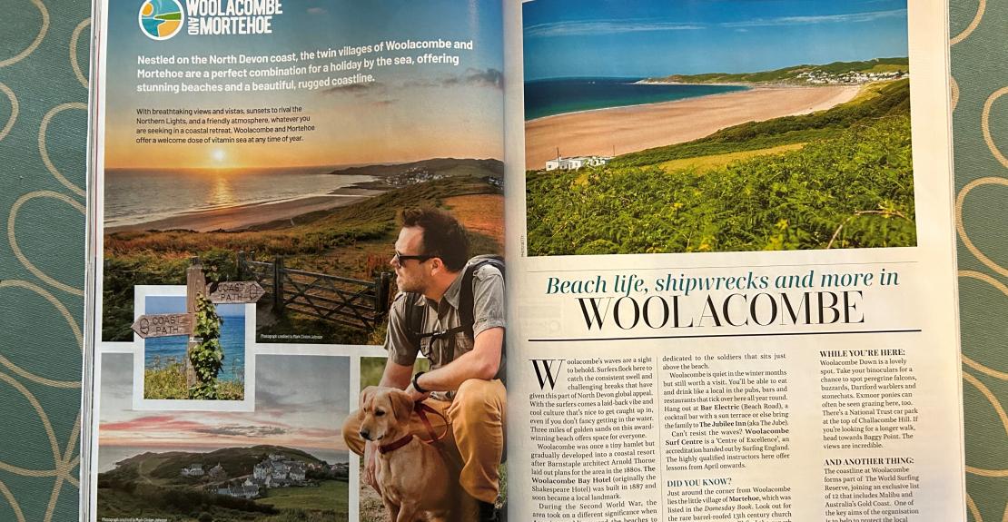 Woolacombe featured in Devon Life magazine