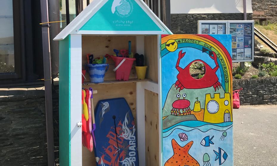 Woolacombe Beach Toy Library at Woolacombe Tourist Information Centre