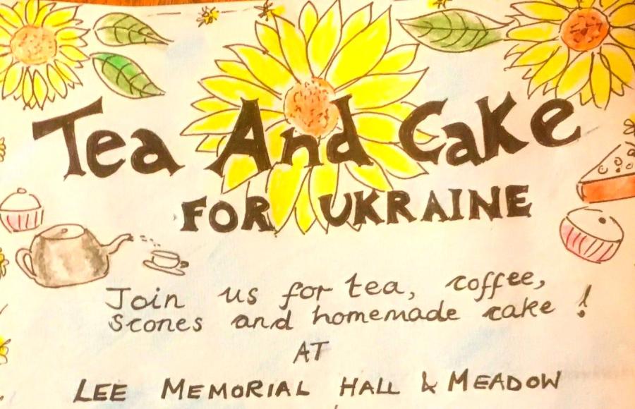 Tea and Cake for Ukraine in Lee June 2022