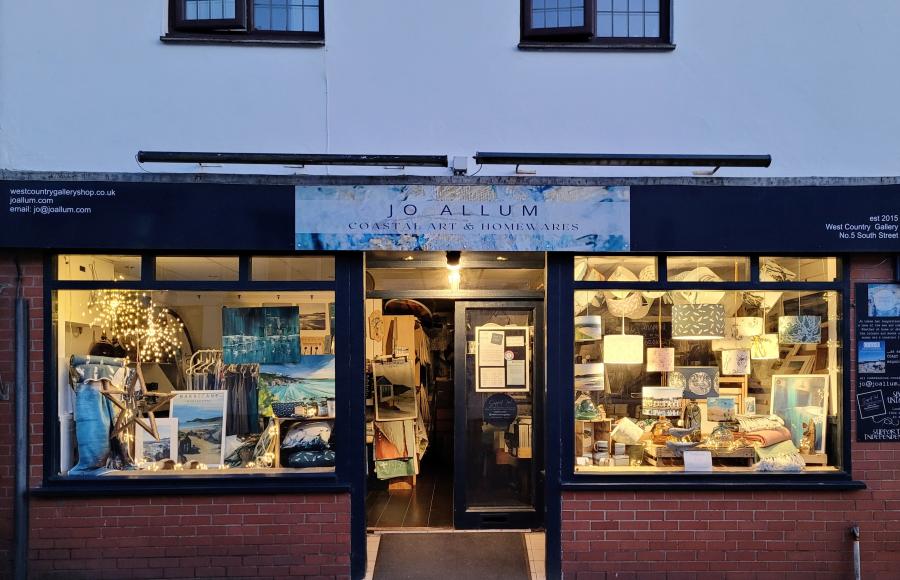 Jo Allum Coastal Art & Homewares Woolacombe