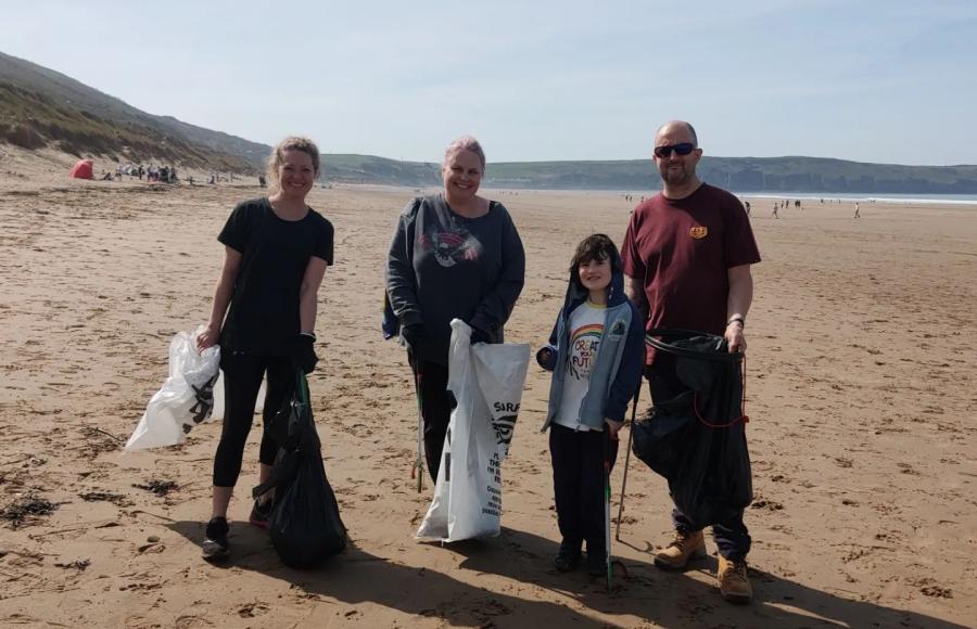 Dynamic Dunescapes North Devon Beach Clean Woolacombe