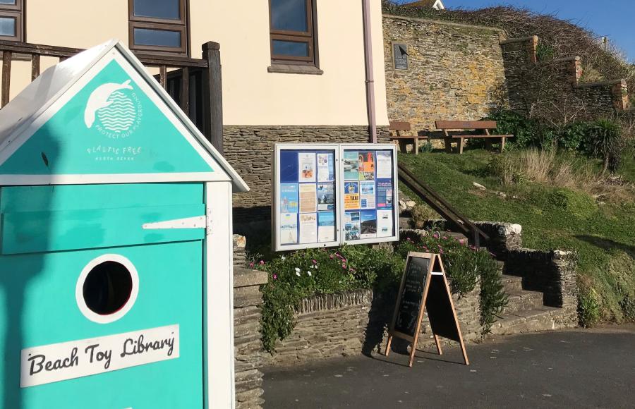 Woolacombe Tourist Information Centre Beach Toy Library