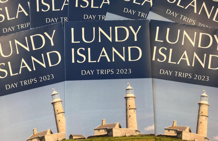 Lundy Island Day Trips Timetable available from Woolacombe Tourist Information Centre