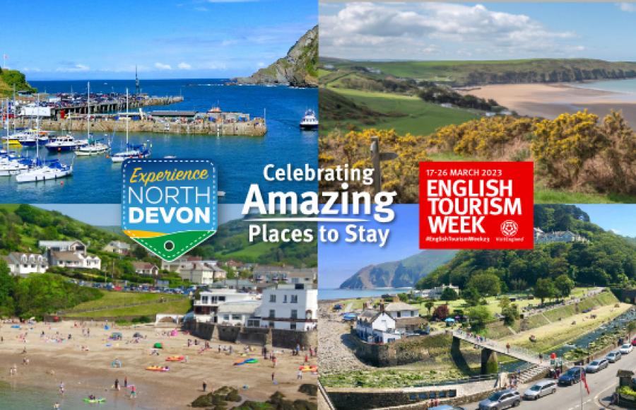 English Tourism Week Experience North Devon Woolacombe Ilfracombe Combe Martin Lynton Lynmouth