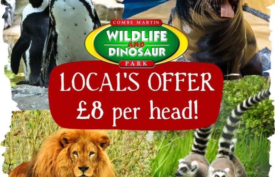 Combe Martin Wildlife & Dinosaur Park Locals Weekend 2023