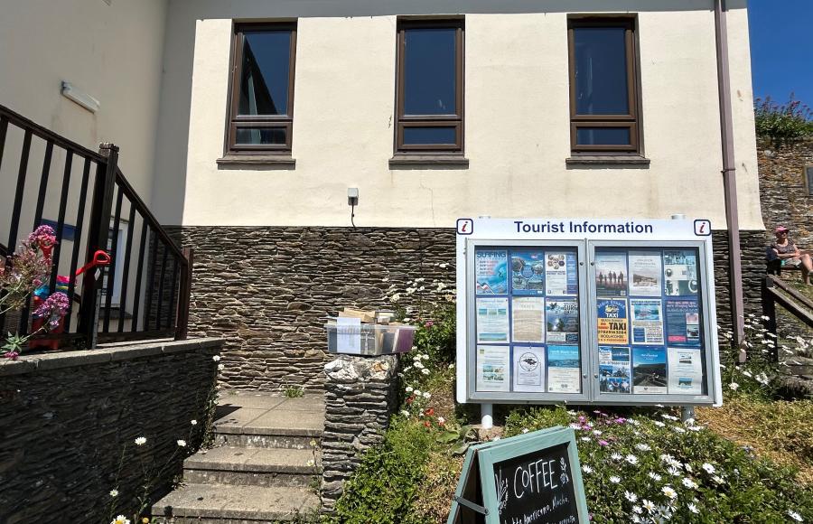 Woolacombe Tourist Information Centre Poster Display 
