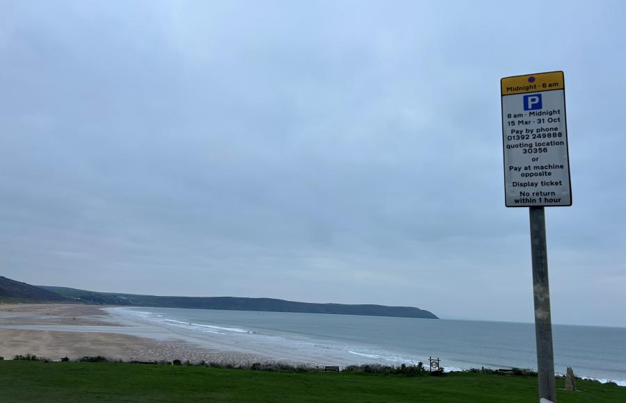 Free Winter Parking in Woolacombe