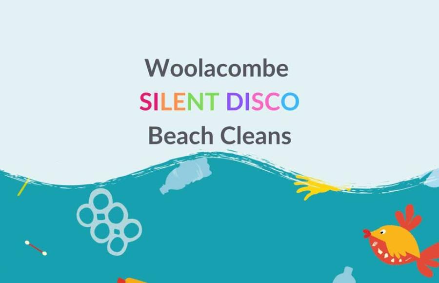 Woolacombe Silent Disco Beach Cleans 2025